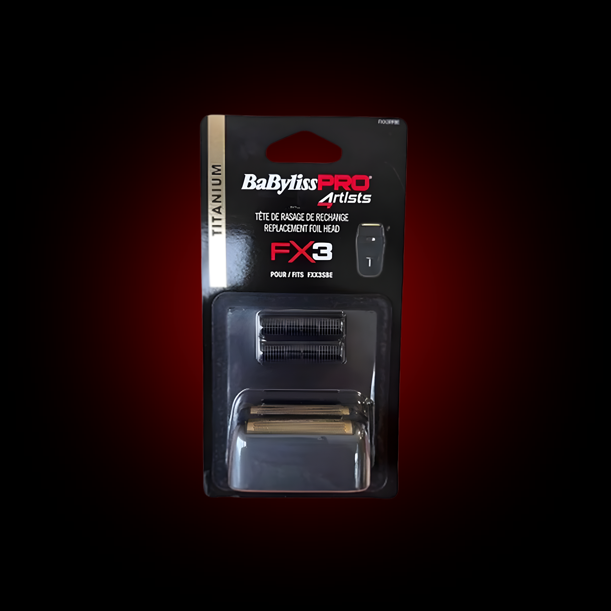 BaByliss PRO pót dupla szitás fej FX3 borotvához